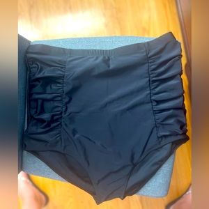 Coral Reef High Waisted Swim Bottoms